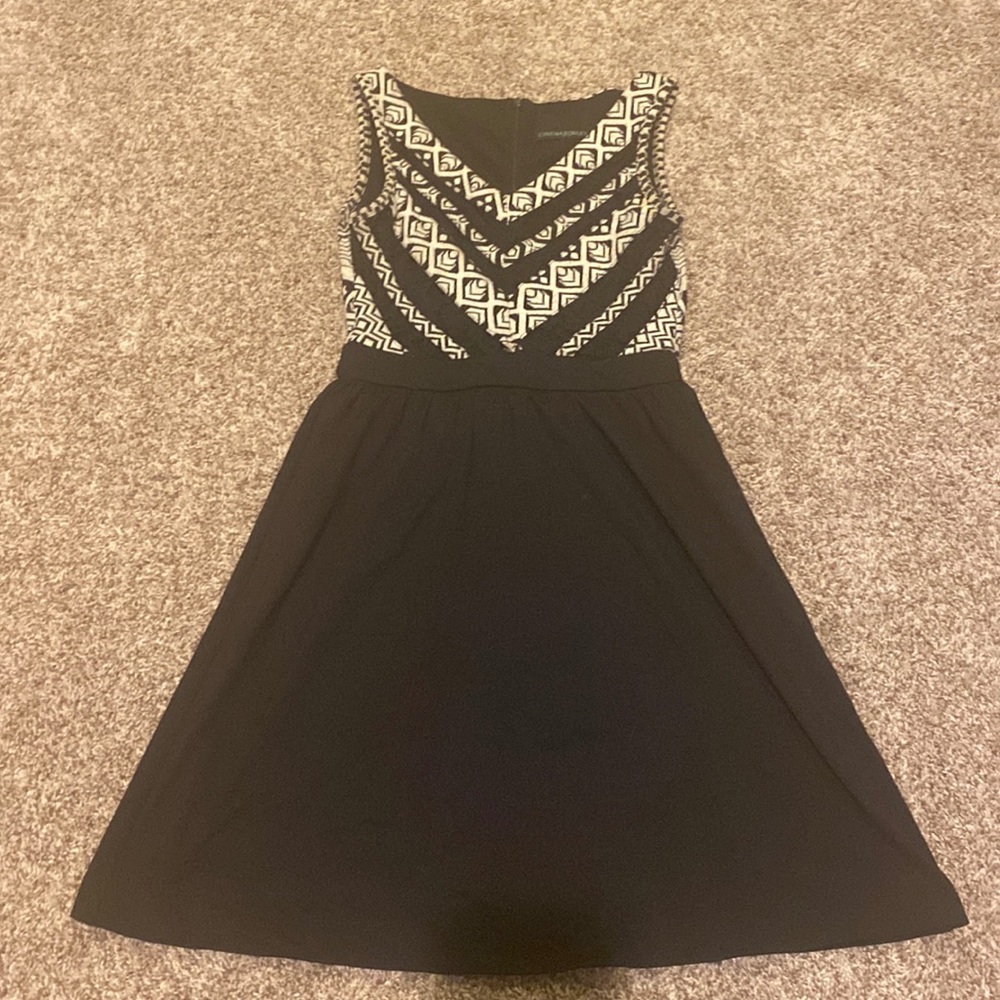 aztec print dress